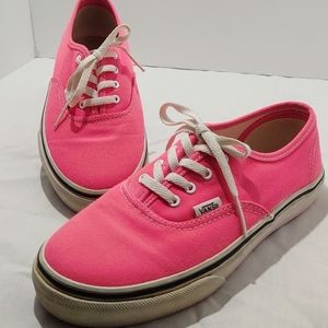 Vans Pink Kids size 3
